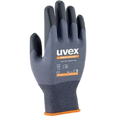 Image of Uvex Unisex Allround Athletic Gloves anthracite/grey size 7