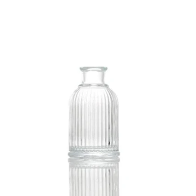 Image of 100ml/3.3oz Empty Clear Glass Diffuser Bottle Jar Aromatherapy Container Essential Oils Fragrance Accessories for DIY Replacement Reed Sticks