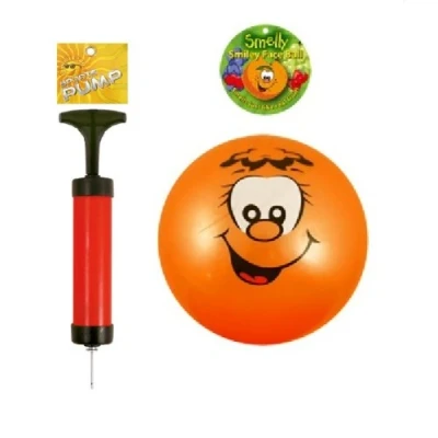 Image of Smelly Fruits Smiley Face Ball 20cm and Sports Pump Set (Random Colours)