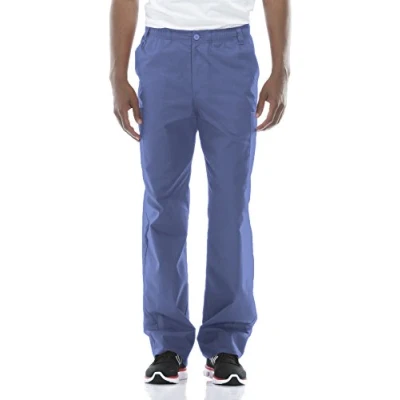 Image of Dickies womens86106Signature Elastic Waist Scrubs Pant Medical Pants Blue S Tall