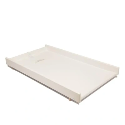 Image of Viculii Chero baby cot Top changer White universal wooden fits cots and beds