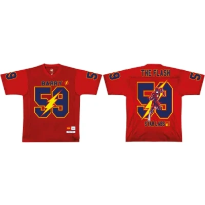 Image of dc comics Men&#039;s Meflahots011 T Shirt, Red, S