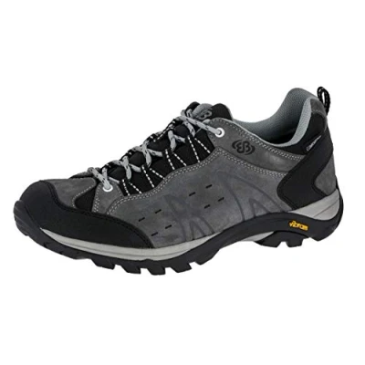 Image of Brütting Unisex Mount Bona Low Rise Hiking Shoes, Grey, 11 UK