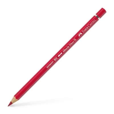 Image of Faber Castell Art &amp; Graphic Albrecht Dürer Watercolour Pencil, (126), Permanent Carmine, For Art, Craft, Drawing, Sketching, Home, School, University, Colouring