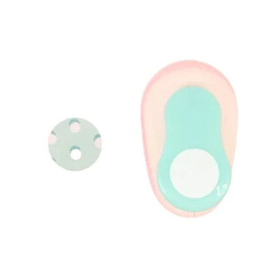 Image of Craftelier 1 (2.54 cm) Diameter Circle Punch with Lever Press Suitable for Paper and Cardstock Ideal Craft Scrapbooking Projects Size Approx. 7 x 4,5 6 cm