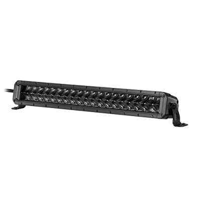 Image of HELLA 1GJ 358 197 401 LED Worklight Black Magic Double Row Lightbar 21.5&quot; 12/24V Dual Version 11000lm Mounting/Screw Connection Vertical Off Road Lighting Cable: 2000mm