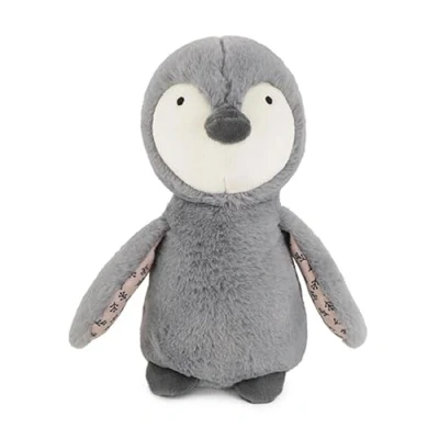 Image of Cupid &amp; Comet Plush Squeaky Dog Toys for Christmas Small Medium Dogs (Soft Penguin)