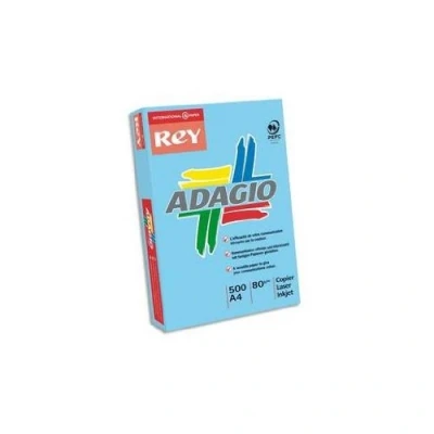 Image of Dohe 30205 Pack of 500 Sheets Paper, DIN A4, 80 g, Sky Blue Pastel Colour