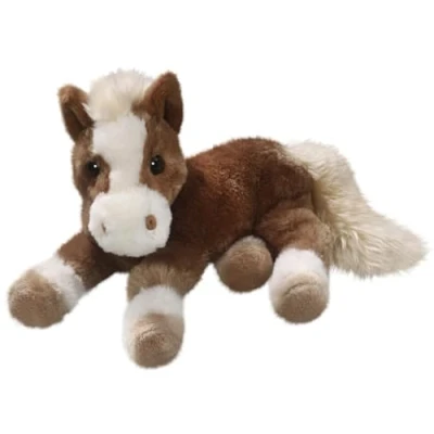 Image of Carl Dick Horse lying brown, 12 inches, 30cm, Plush Toy, Soft Toy 3303002