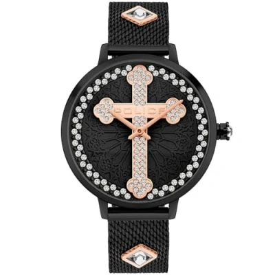 Image of Police Unisex Adult Analog Quartz Watch with Stainless Steel Strap PL16031MSB.02MMA