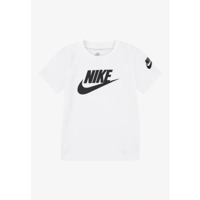 Image of Nike Sportswear Futura Evergreen TEE Unisex Print Tshirt for kids, Size: 24m, White