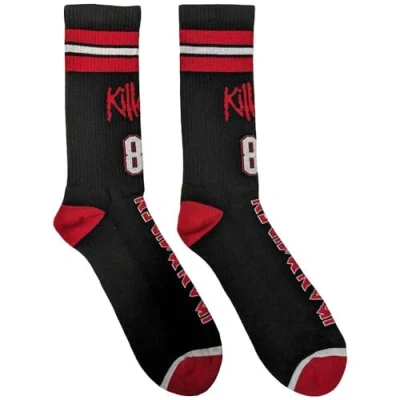 Image of Rock Off officially licensed products Iron Maiden Killers 81 Ankle Socks Size UK 7 11, Black, 11