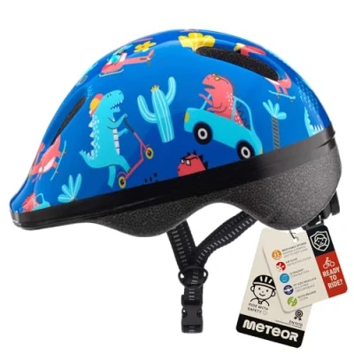 Image of Helmet For Baby Kids Toddler Childrens Boys Girls Cycle Safety Crash Small Sizes Child MTB Bike Bicycle Skateboard Scooter Lightweight Adjustable Breathable