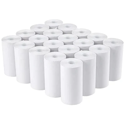 Image of L LIKED 57x30 mm Thermal Paper Till Rolls Receipt Roll for Credit Card Machine, POS, EPOS（20 Rolls）