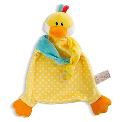 Image of NICI 48890 Comforter Duck 25x25cm, Yellow