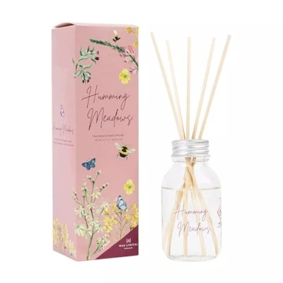 Image of WAX LYRICAL 100ml Spring Fragrance Reed Diffuser (Hummings Meadows 100ml)