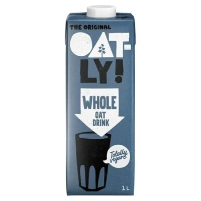 Image of Oatly Oat Drink Whole 1L Suitable for vegetarians (6 Packs)