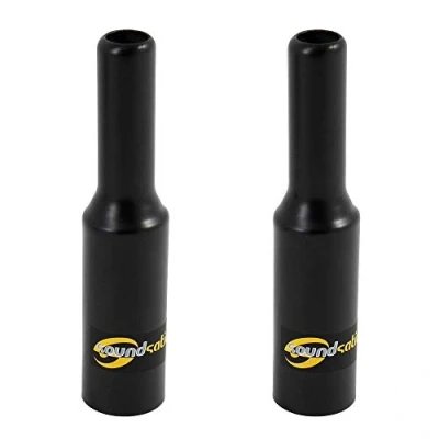 Image of 2x Soundsation SSPAD 10 Speaker stand adaptor from 35mm to 25mm Top Hat Convertor