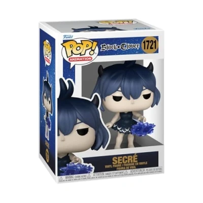 Image of Funko Pop! Animation: Black Clover Secre Secré 1/6 Odds for Rare Chase Variant Collectable Vinyl Figure Gift Idea Official Merchandise Toys Kids &amp; Adults Anime Fans