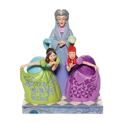 Image of Disney Traditions Lady Tremaine Anastasia &amp; Drizella Figurine