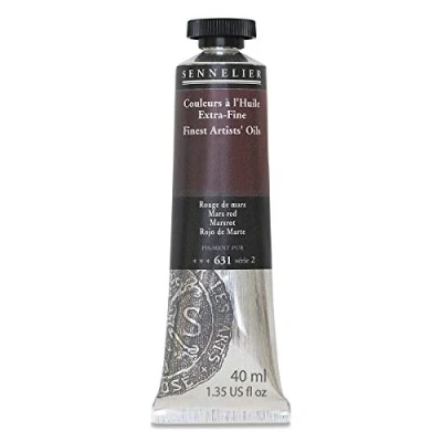Image of Senelier Artist Oil Paint Tube Mars red