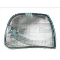 Image of 7D0953042F Turn Signal TYC 18 5541 05 2 white Right Front with bulb holder VOLKSWAGEN: TRANSPORTER 4, 4 Bus