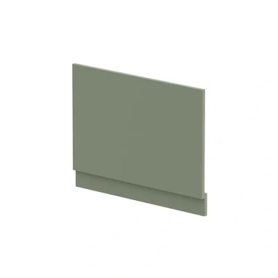 Image of 750mm Bath mdf End Panel &amp; Plinth Satin Green
