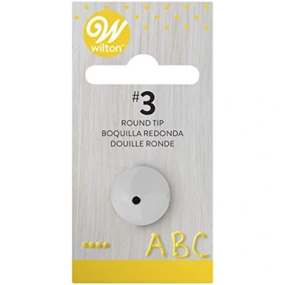 Image of Wilton Round Tip, 3 Carded, Stainless Steel, STD