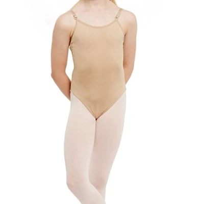 Image of Silky Dance Girls Seamless Camisole Leotard