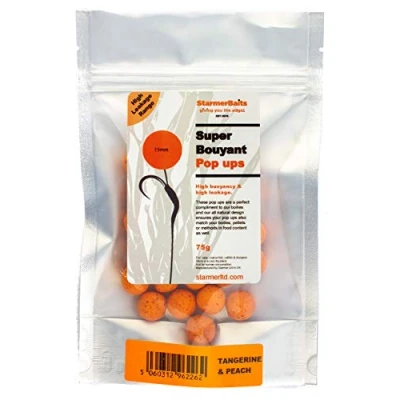Image of starmerbaits Boilie pop ups Tangerine and peach