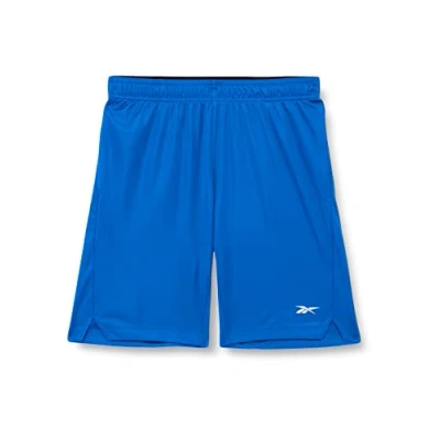 Image of Reebok Men&#039;s Training Knit Shorts Vector Blue S