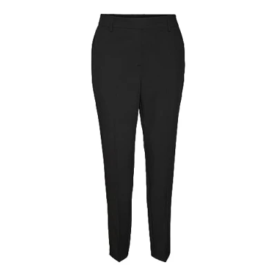 Image of Bestseller A/S Women&#039;s Vmzeldamaya Mr Tapered Trousers Pants, Schwarz, 38W x 30L