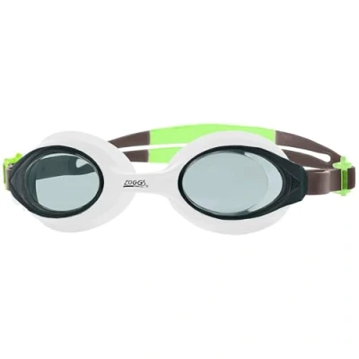Image of Zoggs Unisex Adult Bondi Swimming Goggles Black/Lime/Smoke, One Size