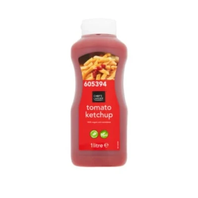 Image of Chef&#039;s Larder Tomato Ketchup 1 Litre x 6