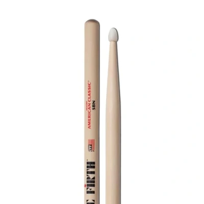 Image of Vic FIrth American Classic® Drumsticks 5BN Hickory Nylon Tip