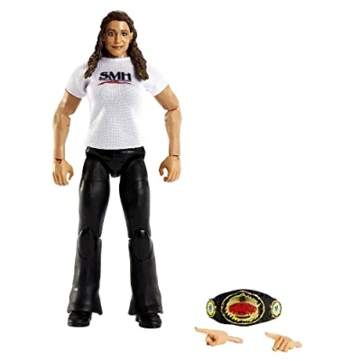 Image of WWE Stephanie McMahon Elite Collection Action Figure, 6 inch Posable Collectible Gift for Fans Ages 8 Years Old &amp; Up​ ​