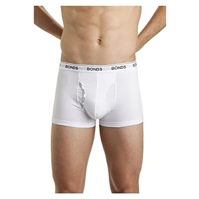 Image of Bonds GUYFRONT Trunks, White, S