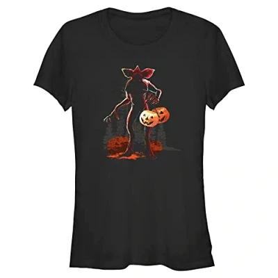 Image of Stranger Things Women&#039;s Candy Monster Short Sleeve T Shirt, Black, M