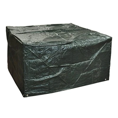 Image of Selections Large 4 Seater Rattan Cube Garden Furniture Waterproof Cover (1.35m)
