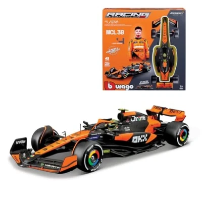 Image of Bburago F1 McLaren MCL38 2024 Norris 1:24 Scale Set