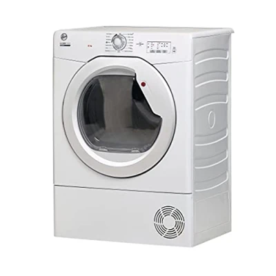 Image of Hoover HLEV8LG 8kg Vented Tumble Dryer, White, LED Display