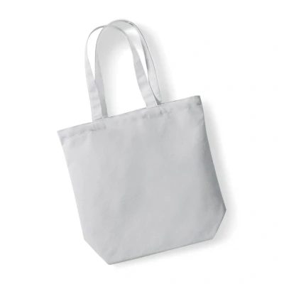 Image of Westford Mill ® W671 Fairtrade Cotton Camden Shopper Light Grey