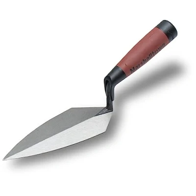 Image of Marshalltown The Premier Line 45 7D 7 Inch by 3 Pointing Trowel with DuraSoft Handlee