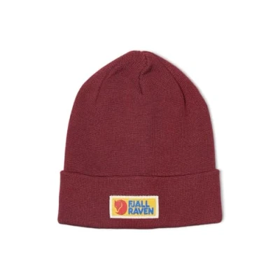 Image of Fjällräven Vardag Classic Beanie Bordeaux Red