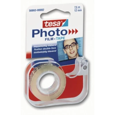 Image of tesa Hand Dispenser with Double Sided Adhesive Film for Photos