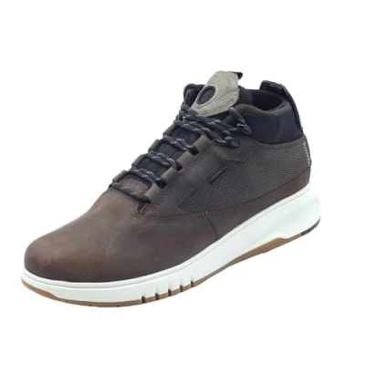Image of Geox Men&#039;s U Aerantis 4x4 B Abx Ankle boot, Dk Coffee, 9 UK