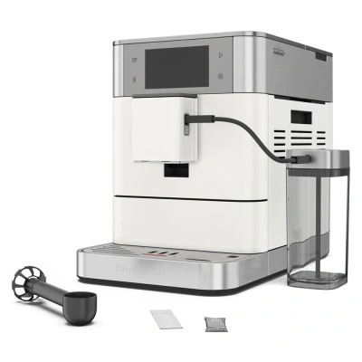 Image of KitchenAid KF8 Fully Automatic Espresso Machine Porcelain with FREE Gift