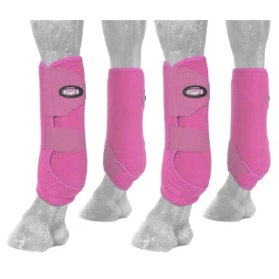 Image of Tough 1 Extreme Vented Sport Boots Set, Pink, Small