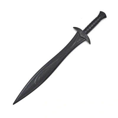 Image of Martial Arts Theatrical Stage Cosplay props Movies Films Stunt Equipment Black Polypropylene Movie Sting Sword