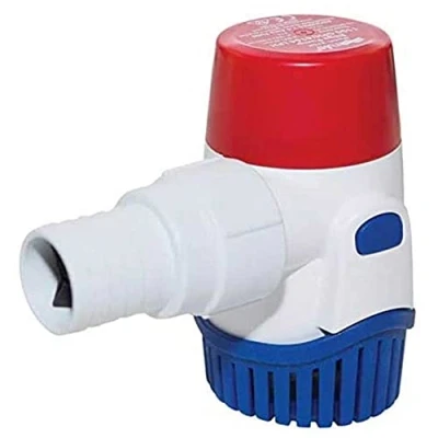 Image of Rule 25 DA 24 Marine Bilge Pump, Non Automatic, 500 GPH, Volt